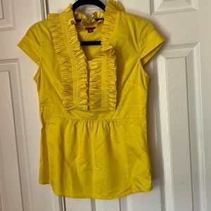 Yellow cotton top